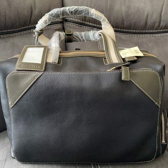 Cole Haan Handbags - COLE HAAN LEATHER OFFICE DUFFLE
